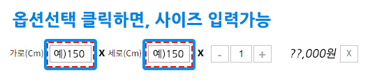 사이즈 입력 가이드